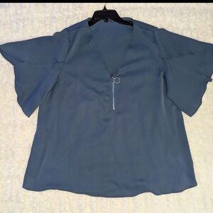 BloomChic Flutter Sleeve Blouse – Size 14/16 (XL)